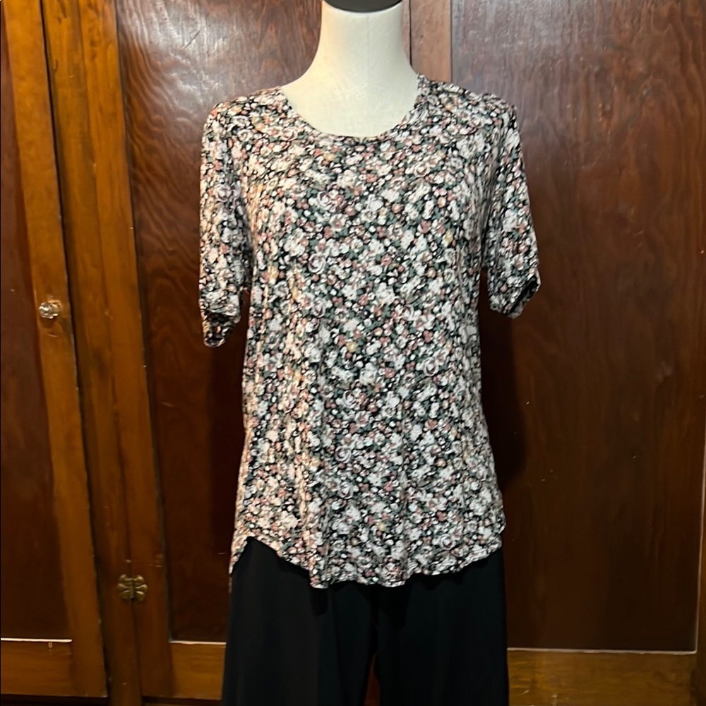Floral Print Women's Top
